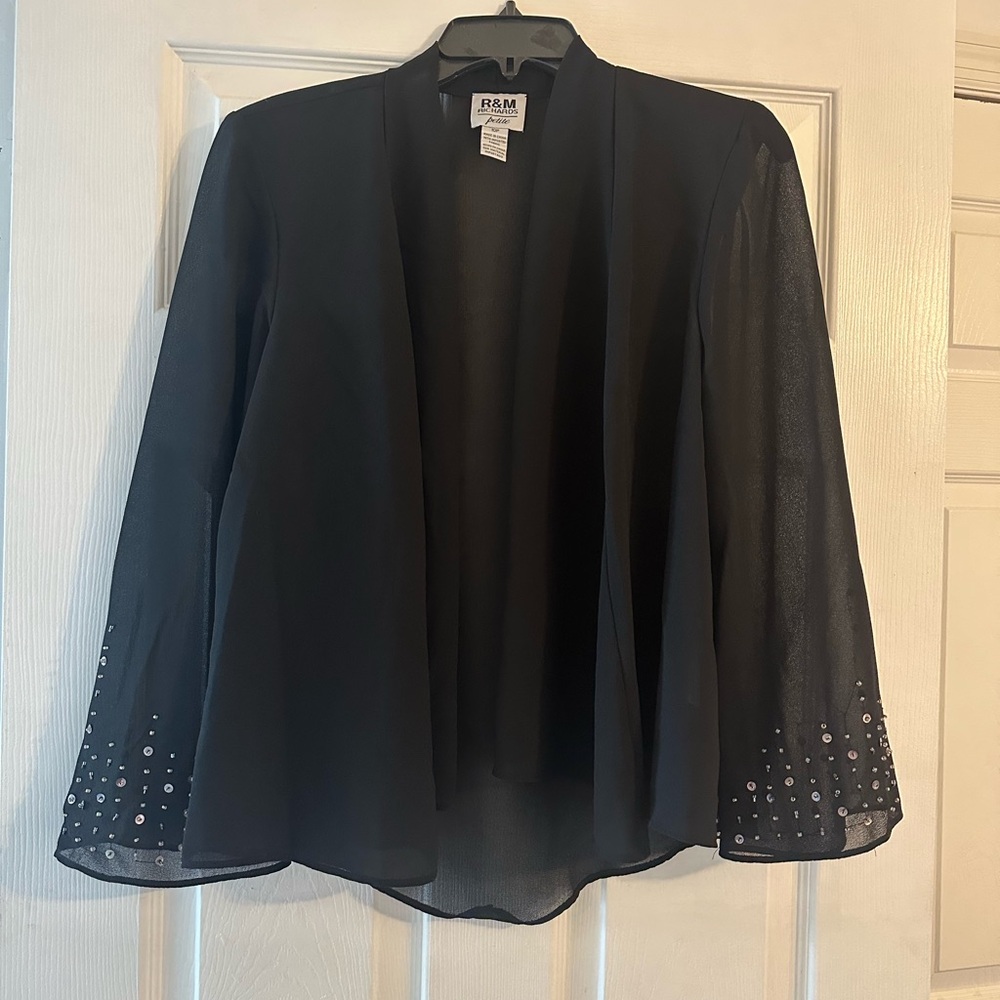 R&M Richards Semi Sheer Jacket